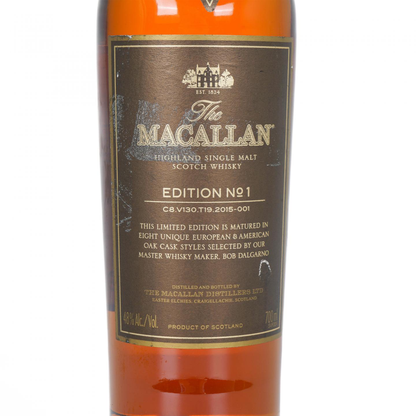 Macallan 麦卡伦 2015 Edition No.1