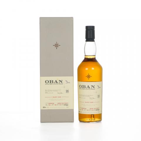Oban 欧本 25年 1992-2018 星星标 大师选桶 行货