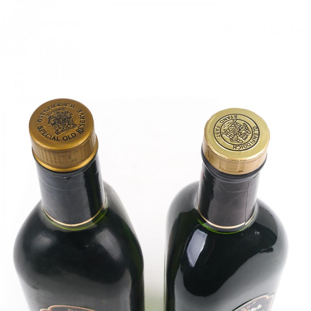 【古早单麦】80年代 格兰菲迪 「Pure Malt」单一麦芽威士忌2只组