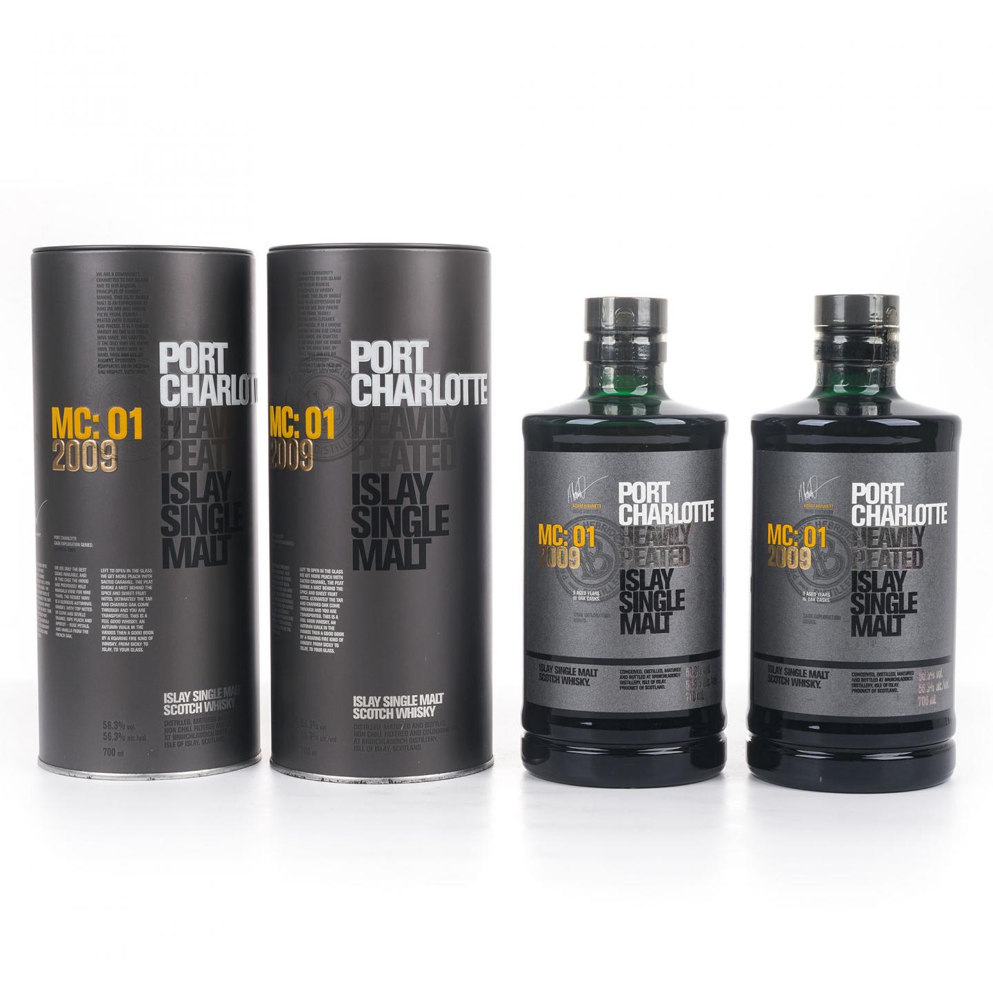 Bruichladdich 布赫拉迪 波夏 9年 2009 重泥煤 2瓶组