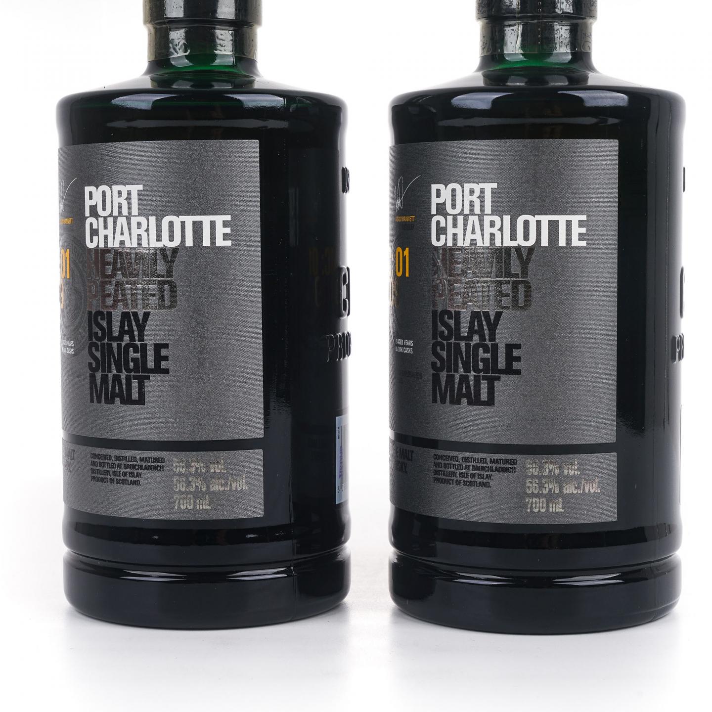 Bruichladdich 布赫拉迪 波夏 9年 2009 重泥煤 2瓶组