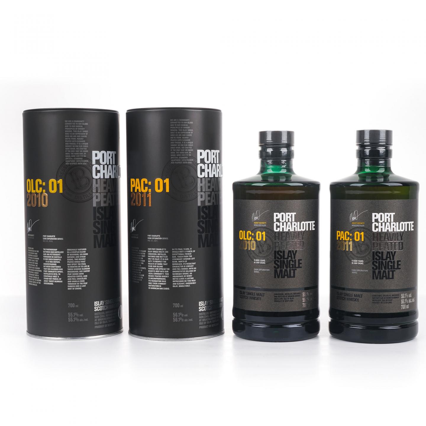 Bruichladdich 布赫拉迪 波夏 橡木桶探索系列01版/11版 2支组