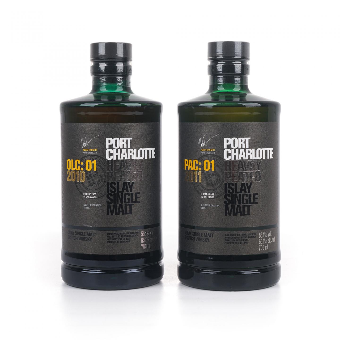 Bruichladdich 布赫拉迪 波夏 橡木桶探索系列01版/11版 2支组