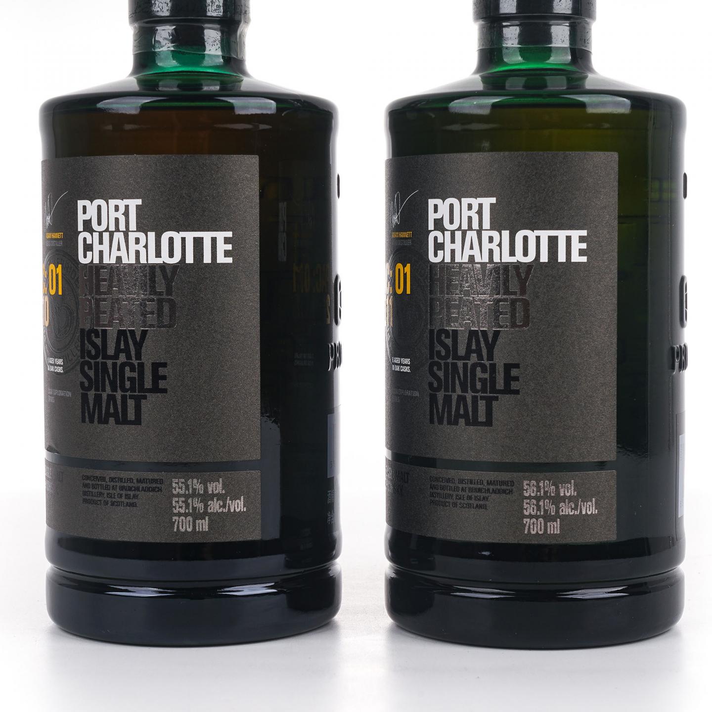 Bruichladdich 布赫拉迪 波夏 橡木桶探索系列01版/11版 2支组
