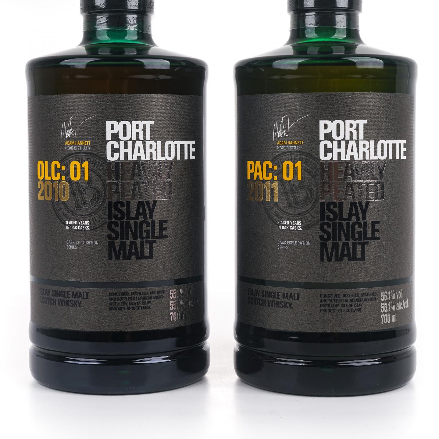 Bruichladdich 布赫拉迪 波夏 橡木桶探索系列01版/11版 2支组