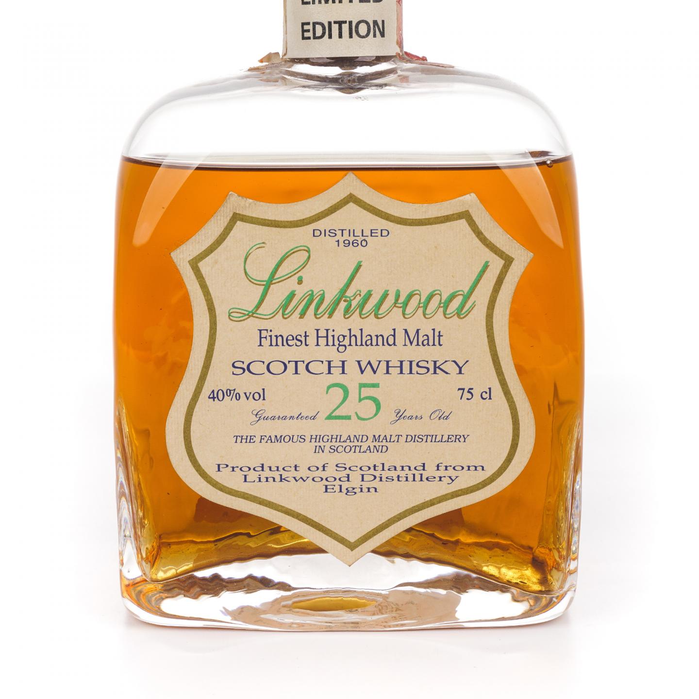 Linkwood 林可伍德 25年 1960 水晶瓶 Sestante 750ml