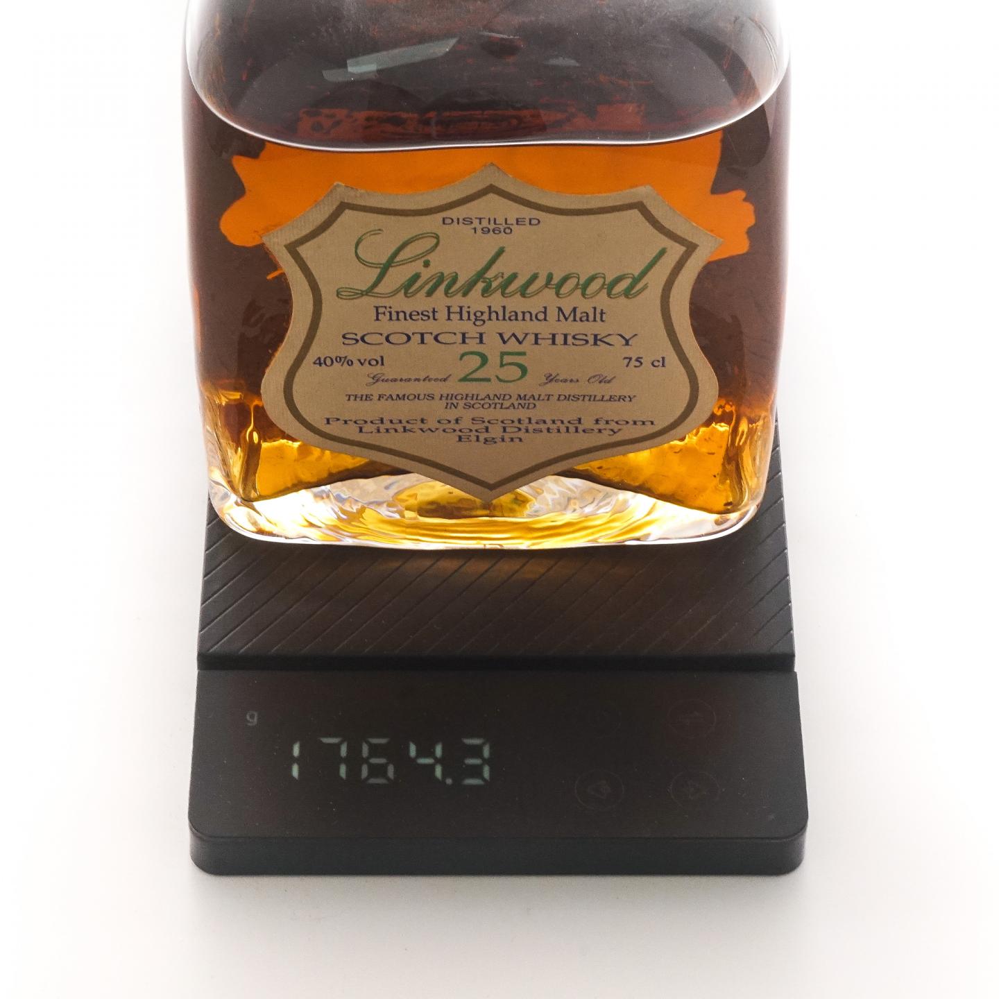 Linkwood 林可伍德 25年 1960 水晶瓶 Sestante 750ml