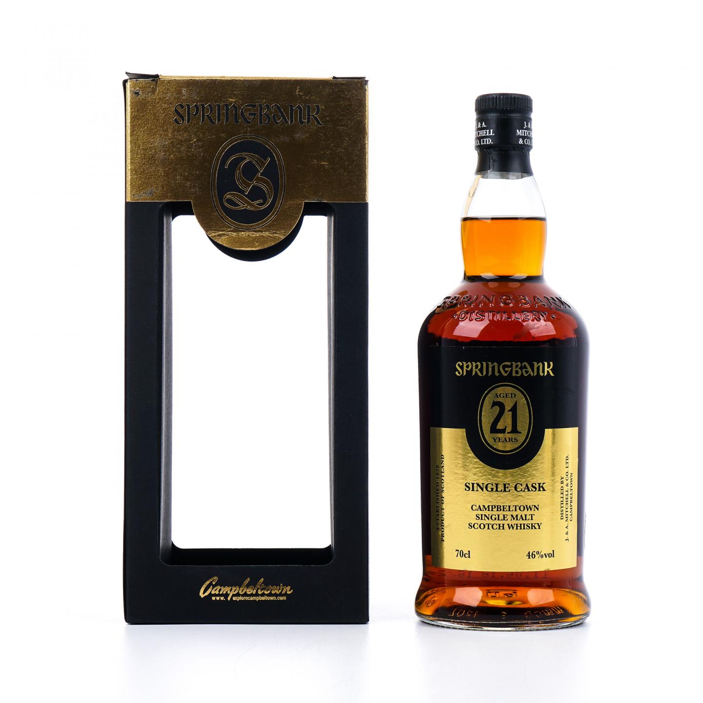 Springbank 云顶 21年 1996-2018 Open Day 单桶