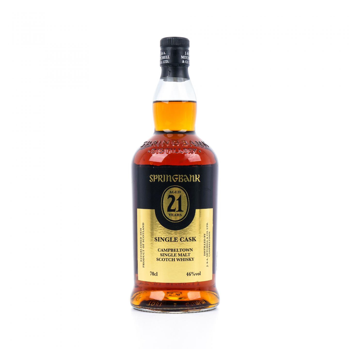 Springbank 云顶 21年 1996-2018 Open Day 单桶