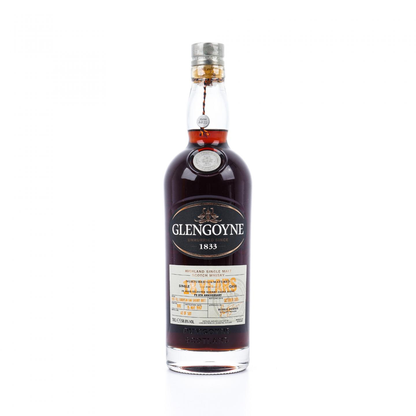Glengoyne 格兰哥尼 18年 1997-2015 雪莉桶#1816