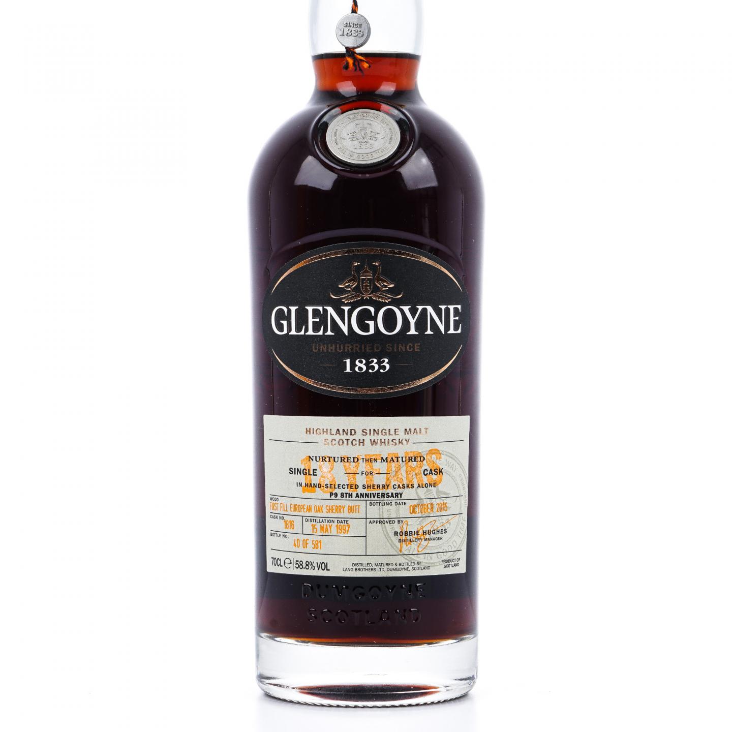 Glengoyne 格兰哥尼 18年 1997-2015 雪莉桶#1816