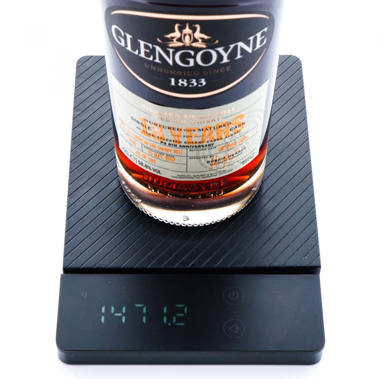 Glengoyne 格兰哥尼 18年 1997-2015 雪莉桶#1816