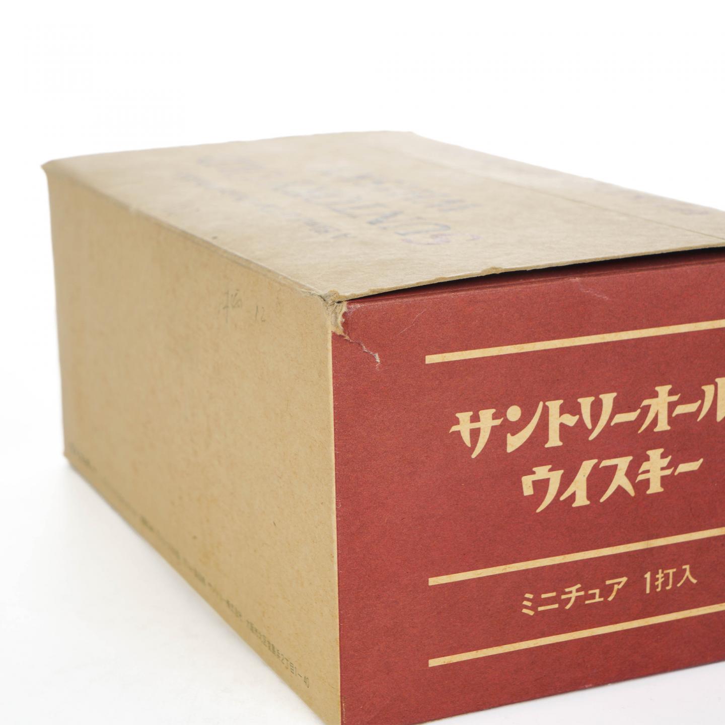 三得利 Old Whisky 寿瓶 金狮标/金花标 12瓶组*50ml