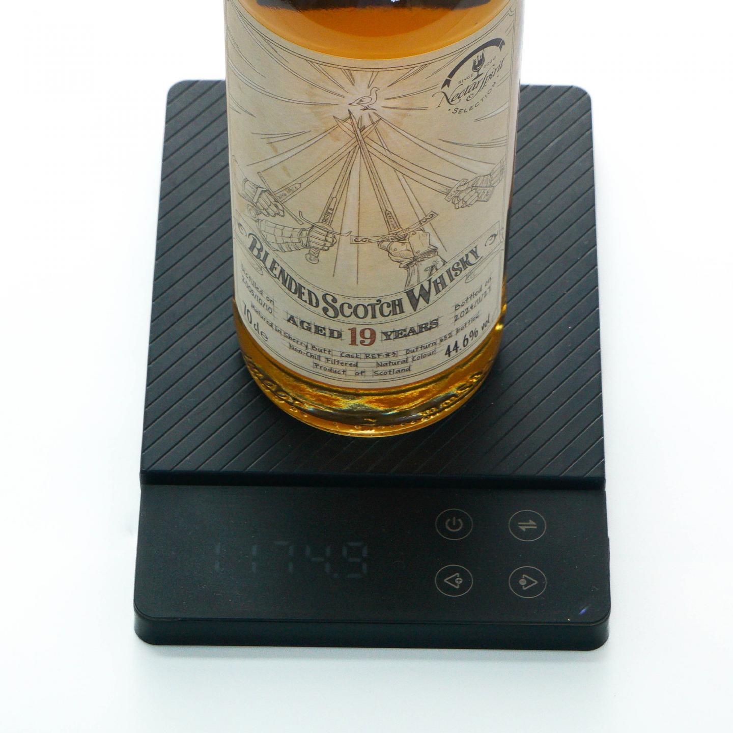 苏格兰调和 19年 2005-2024 雪莉桶#3 NSpS 44.6%Vol.