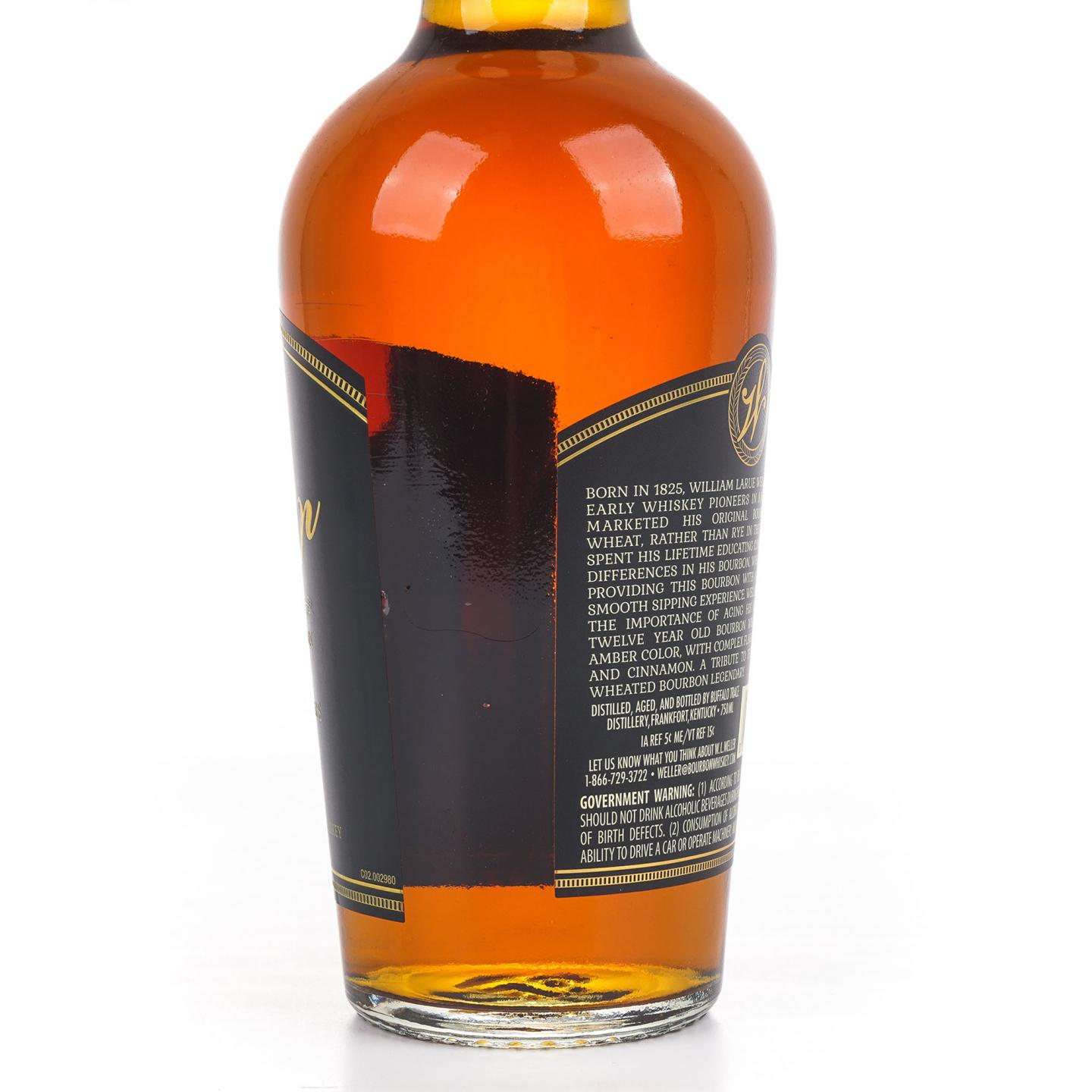 W.L. Weller 12年 波本威士忌 750ml