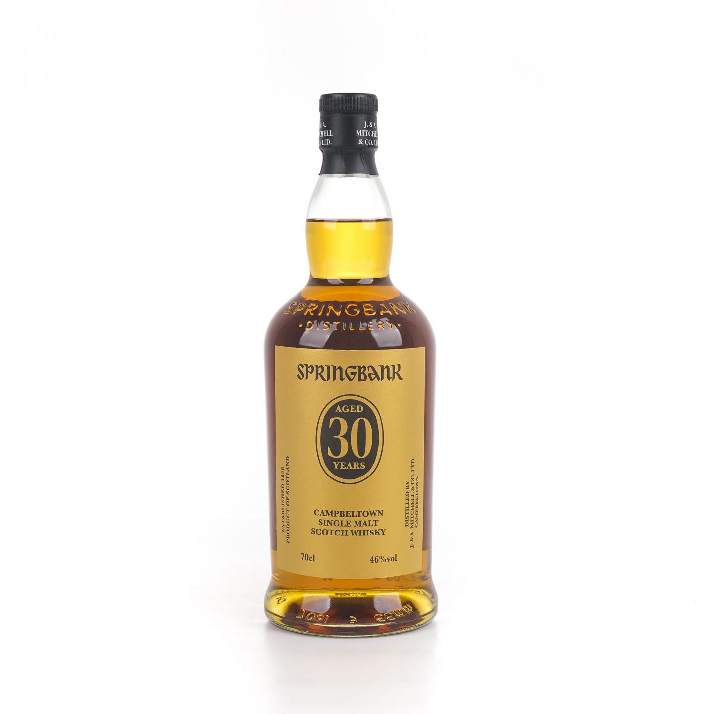 Springbank 云顶 30年 2024版