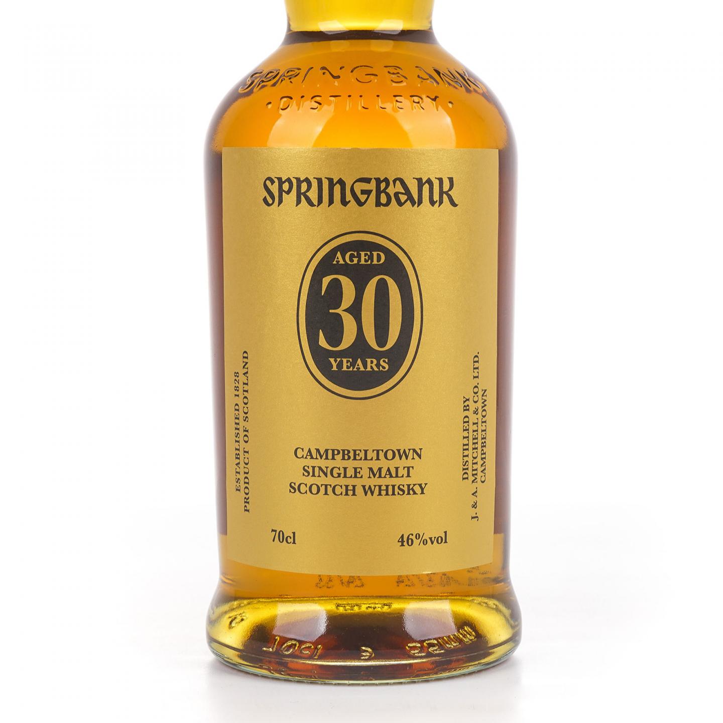 Springbank 云顶 30年 2024版