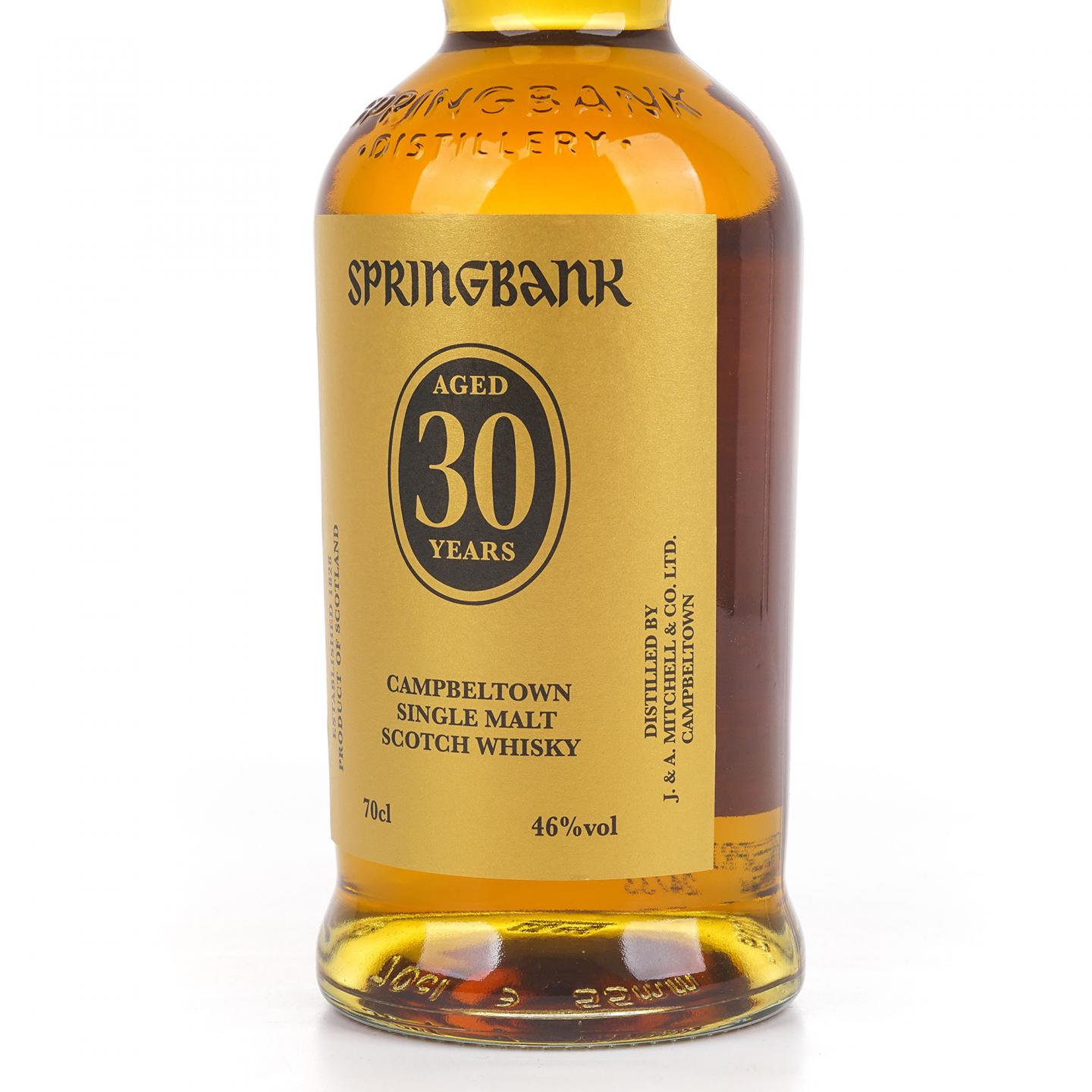 Springbank 云顶 30年 2024版