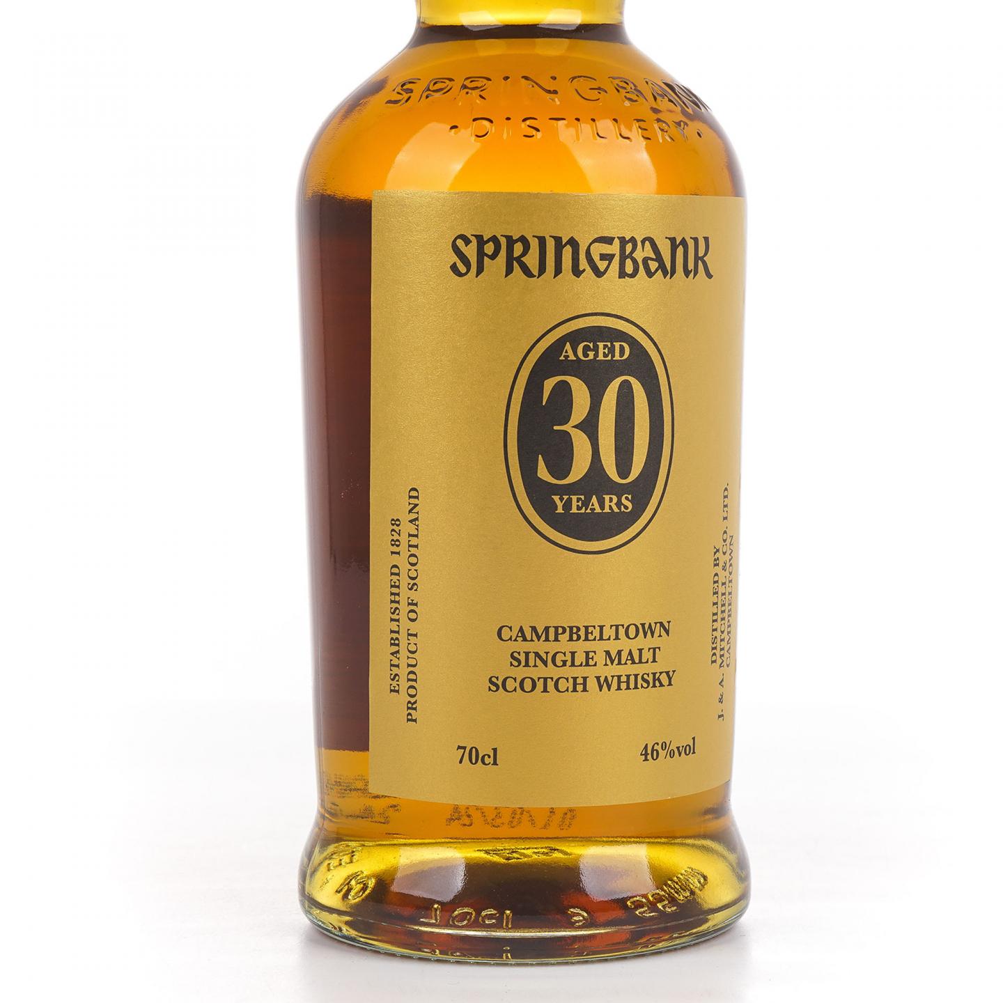 Springbank 云顶 30年 2024版