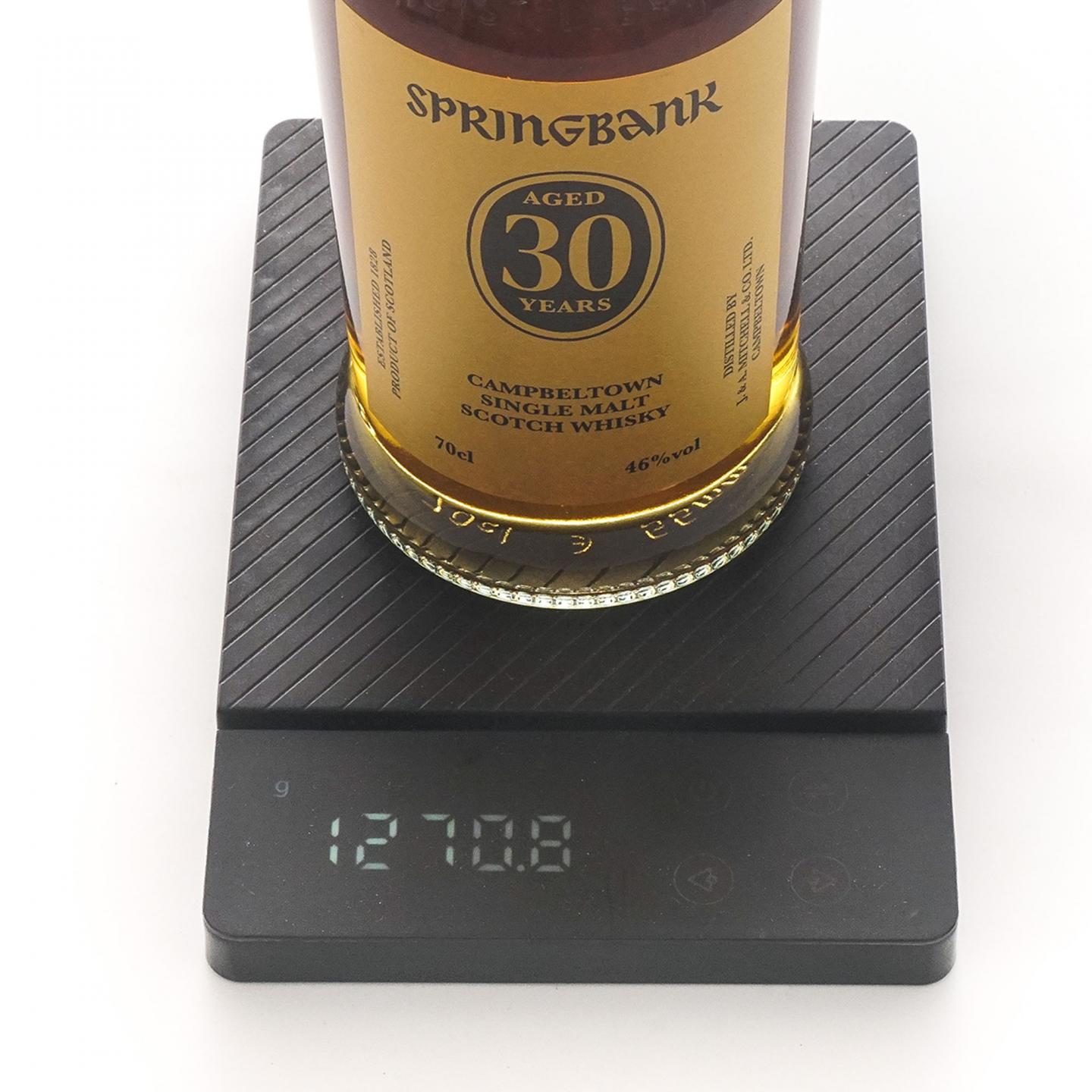 Springbank 云顶 30年 2024版