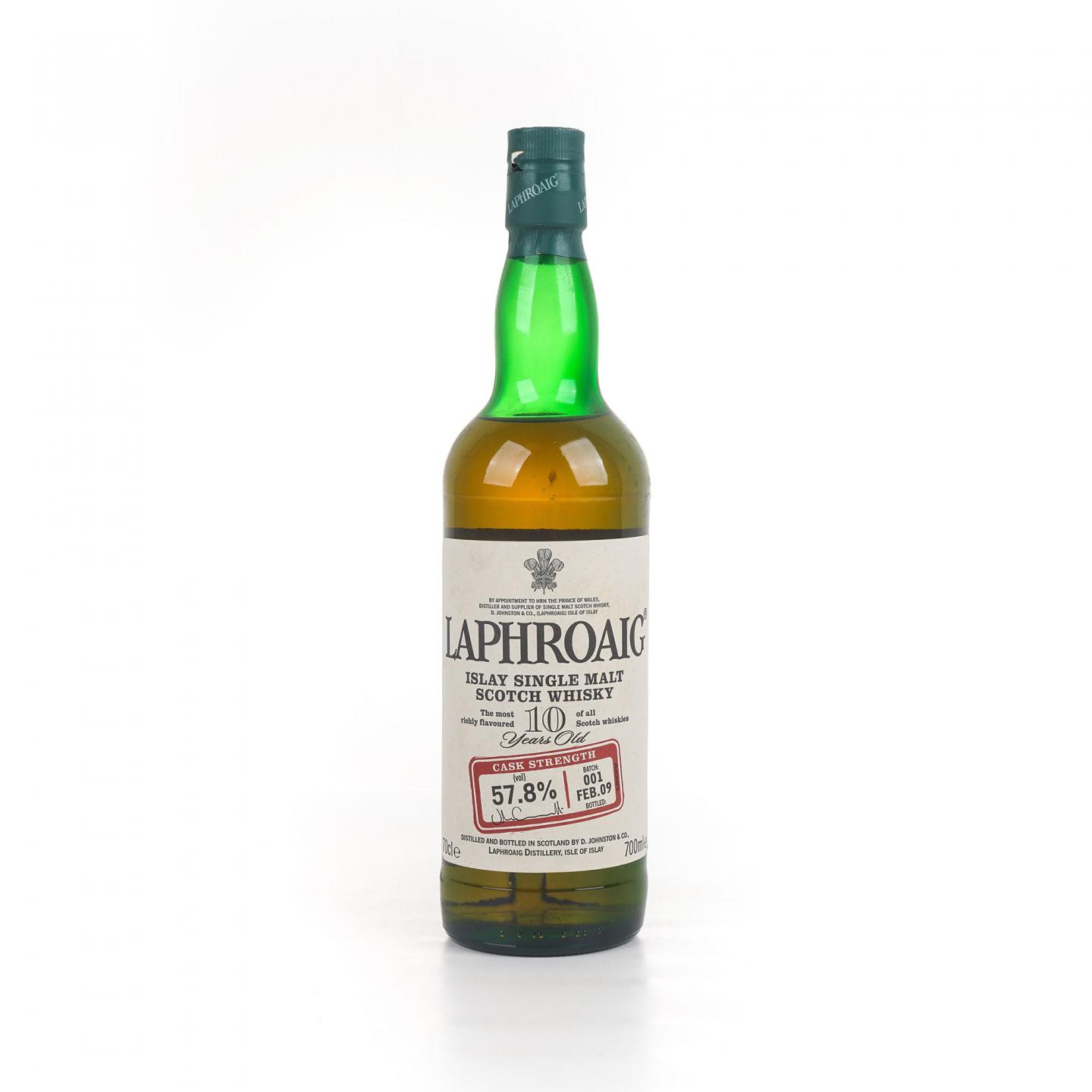 Laphroaig 拉弗格 10年 桶强 Batch 001 57.8%
