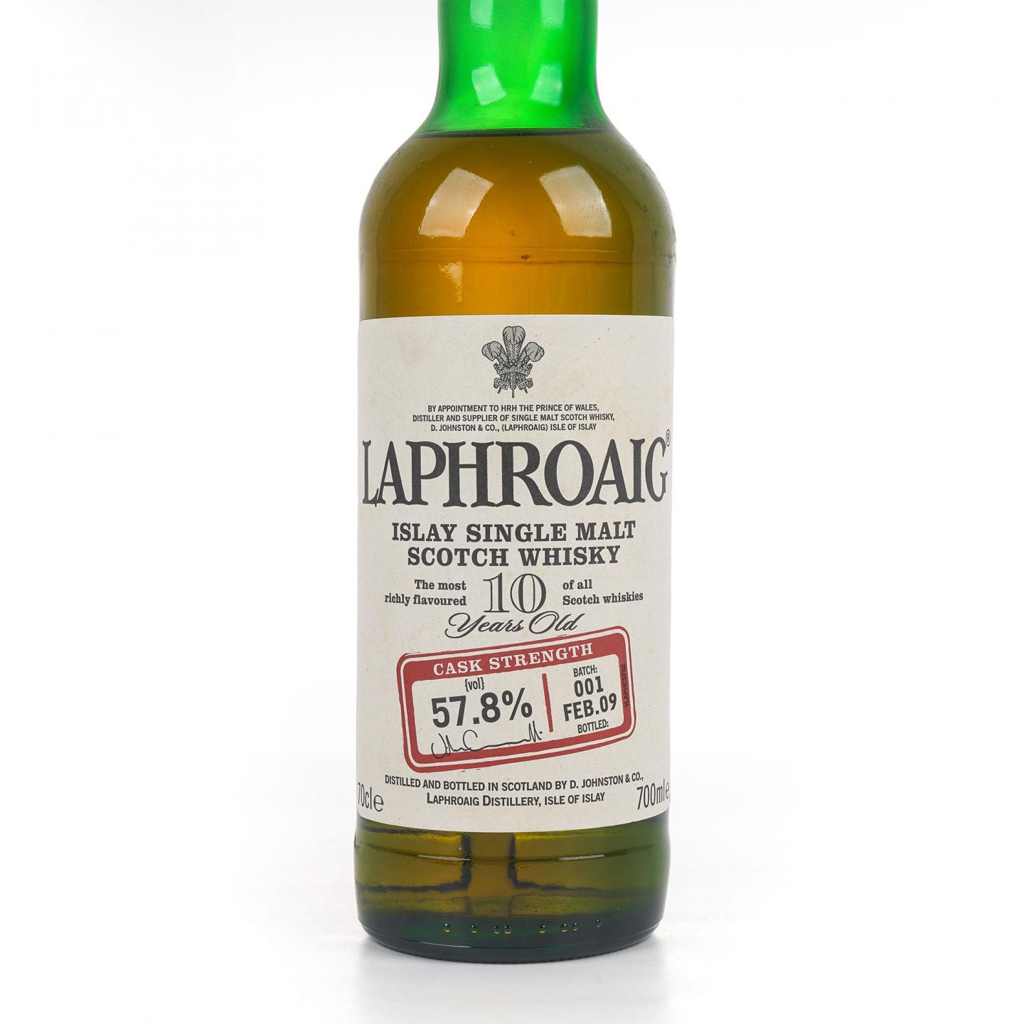 Laphroaig 拉弗格 10年 桶强 Batch 001 57.8%