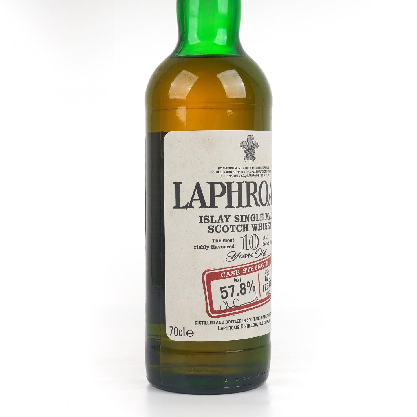 Laphroaig 拉弗格 10年 桶强 Batch 001 57.8%