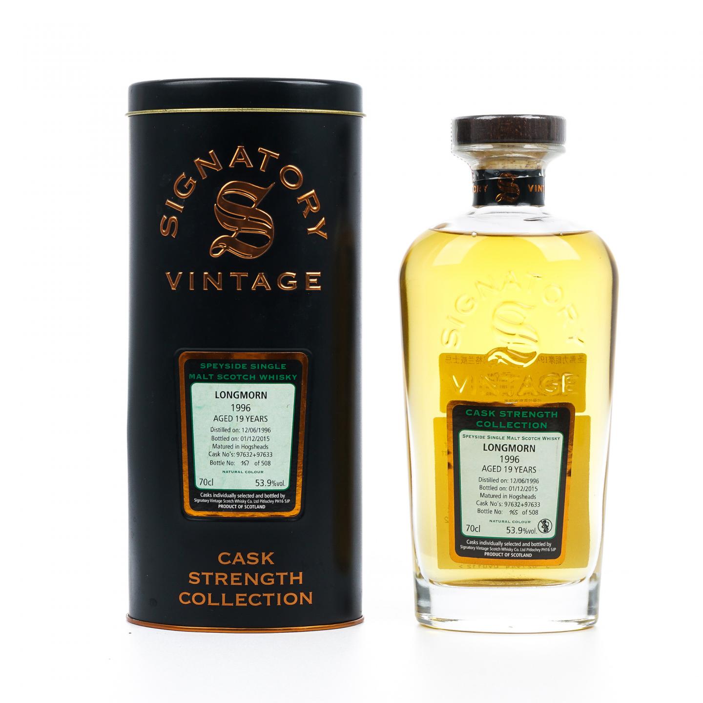 Longmorn 朗摩 19年 1996-2015 SV 非原盒