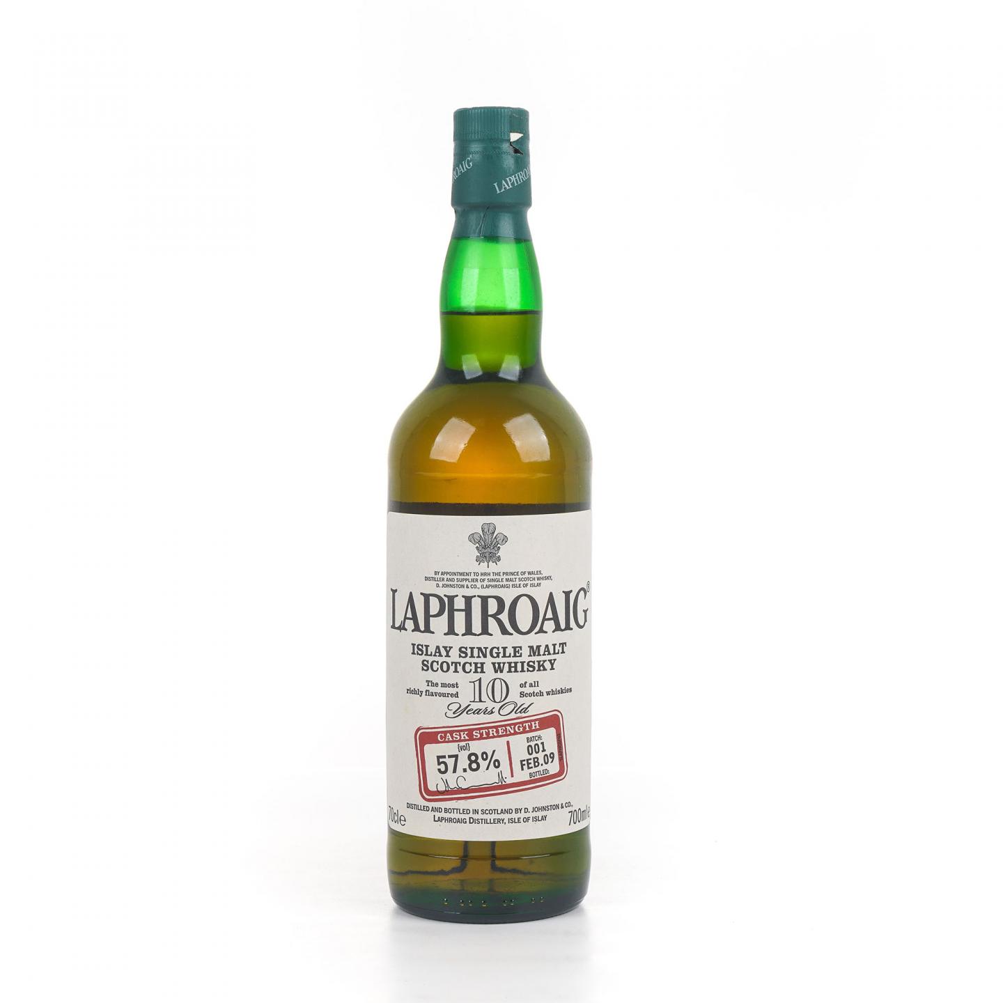 Laphroaig 拉弗格 10年 桶强 Batch 001 57.8% 700ml
