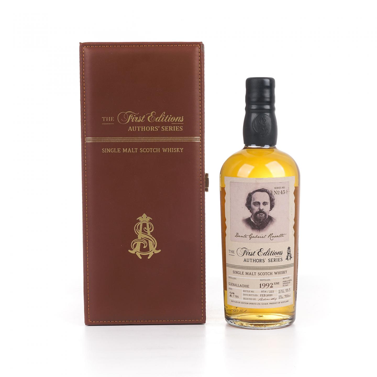 Glenallachie 格兰纳里奇 27年 1992-2020 首席作家 桶号#HL 17410