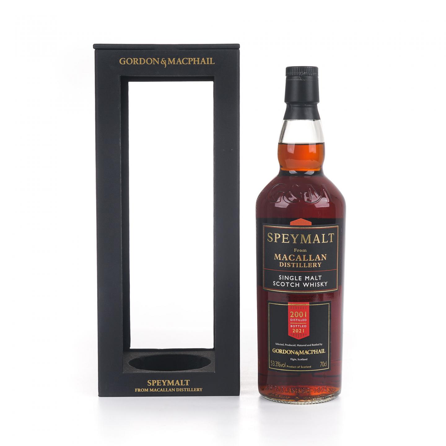 Speymalt 麦卡伦 2001-2021 GM 桶号#3441