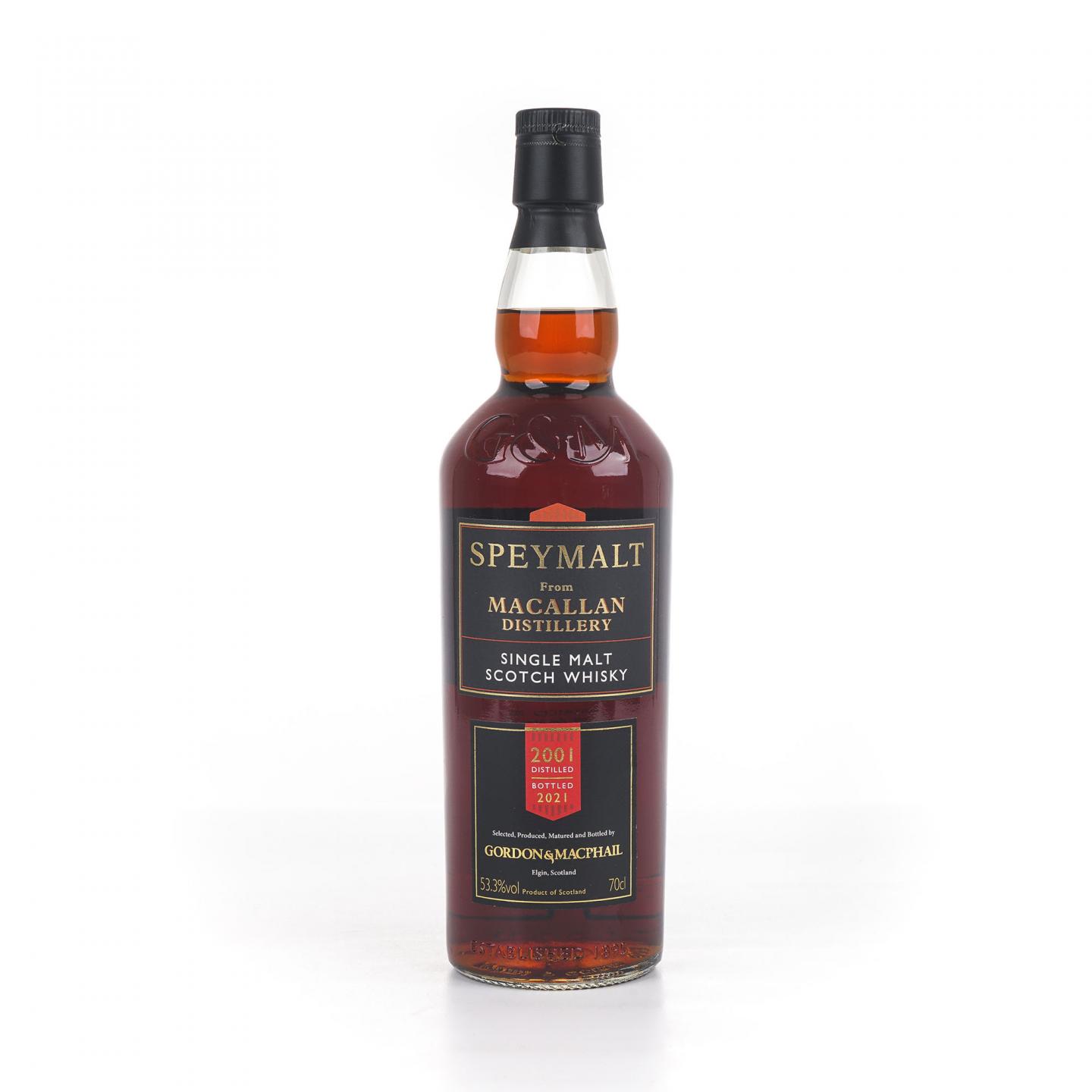 Speymalt 麦卡伦 2001-2021 GM 桶号#3441