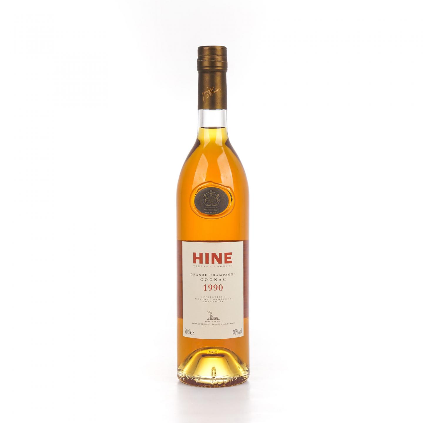 Hine 御鹿 1990年份 2019 干邑白兰地 英国皇家御用干邑