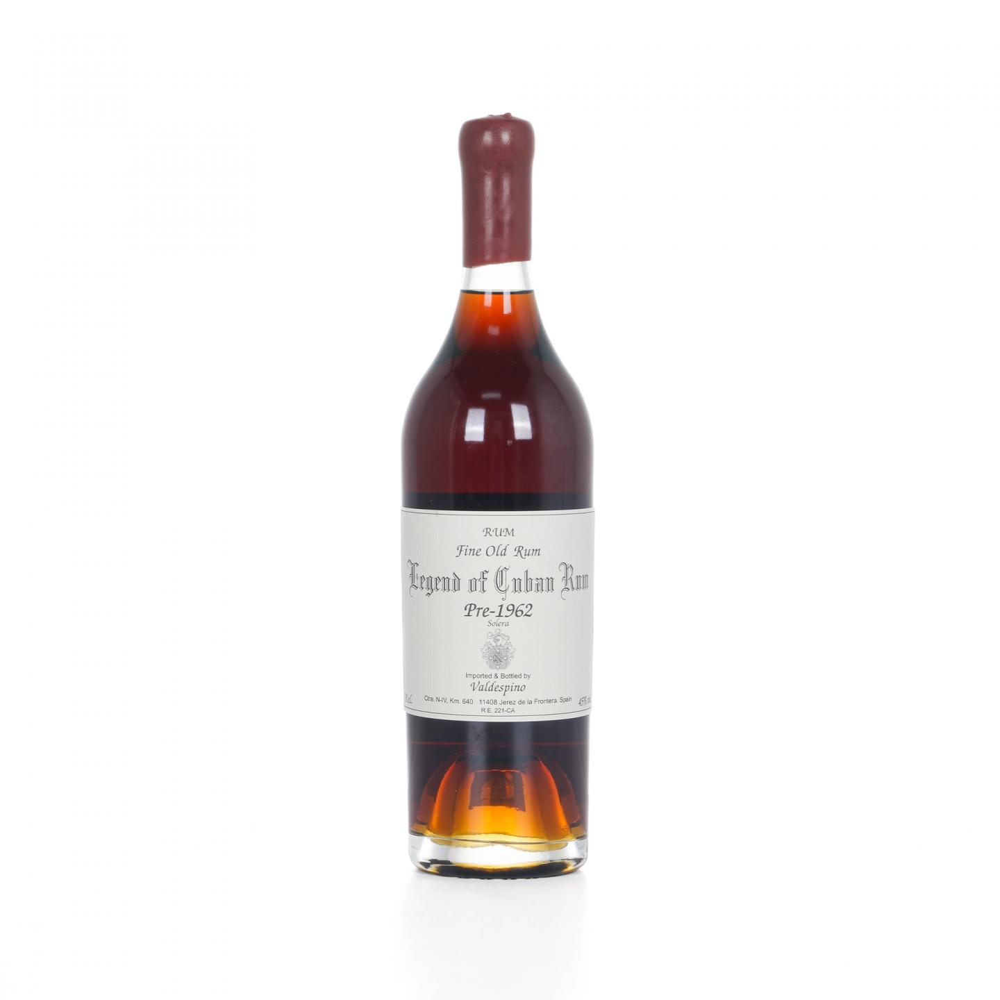 Valdespino Legend of Cuban Rum Pre-1962 朗姆酒 70cl
