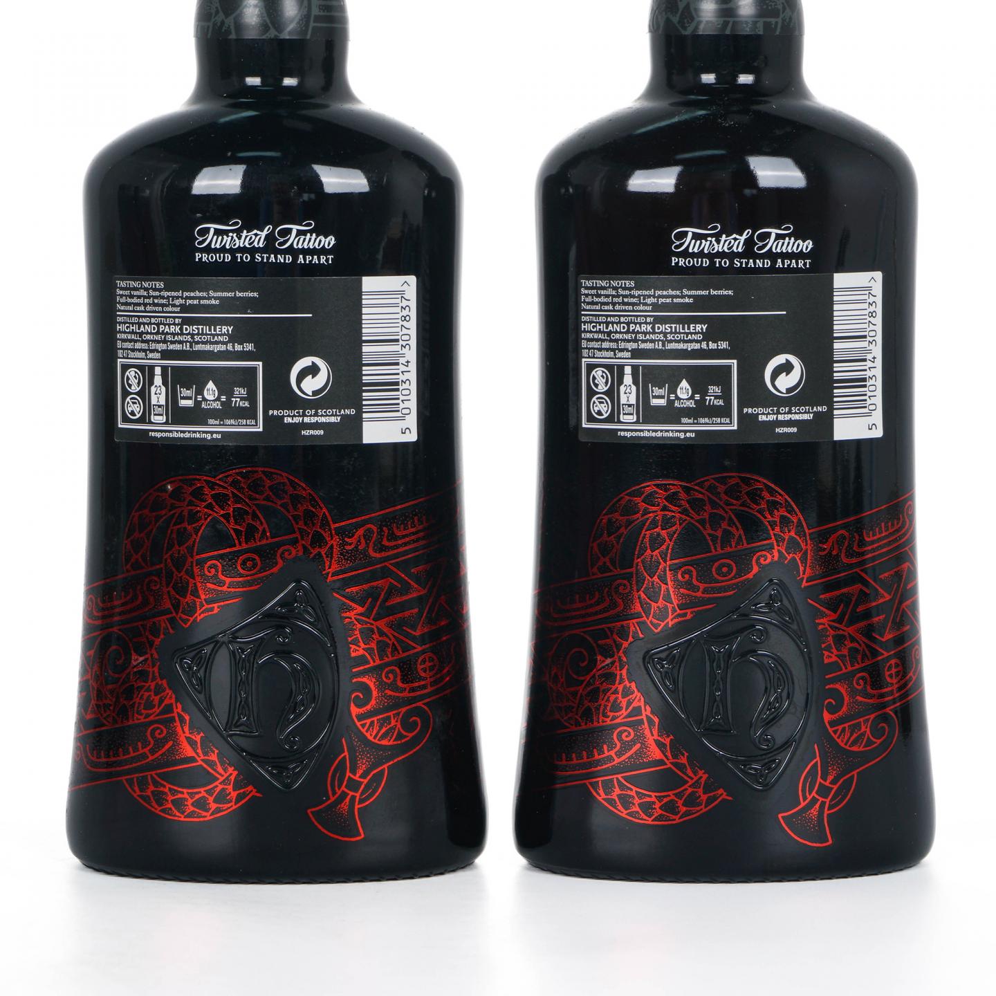 Highland Park 高原骑士 16年 Twisted Tattoo 2瓶组*700ml