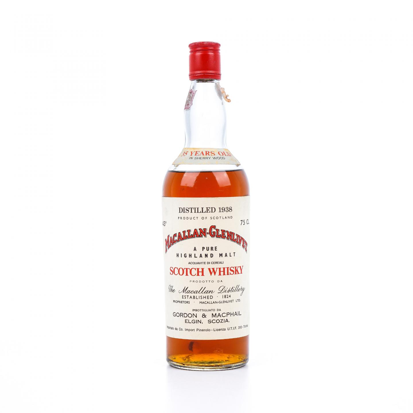 Macallan 麦卡伦 35年 1938 雪莉桶 GM