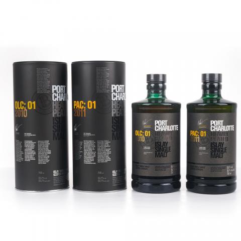 Bruichladdich 布赫拉迪 波夏 橡木桶探索系列01版/11版 2支组