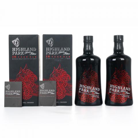 Highland Park 高原骑士 16年 Twisted Tattoo 2瓶组*700ml