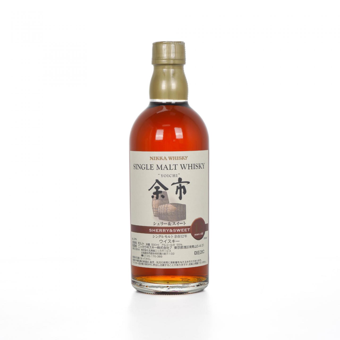 余市 12年 Sherry & Sweet 风味桶 500ml
