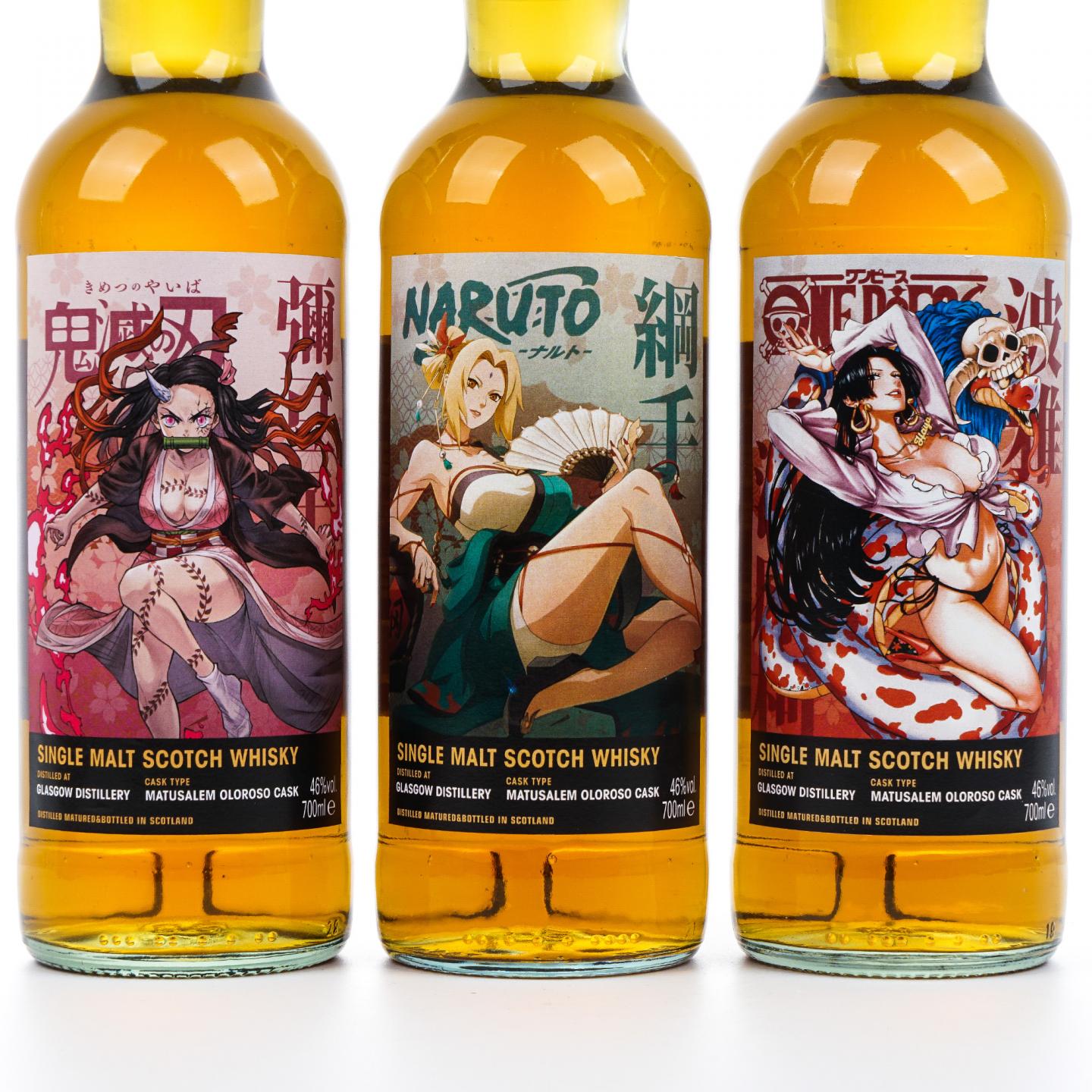 Glasgow 格拉斯哥 2023 雪莉桶 动漫标 6瓶组