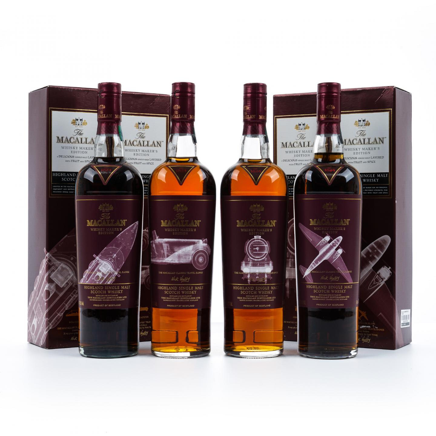 Macallan 麦卡伦 旅行组系列 4支组