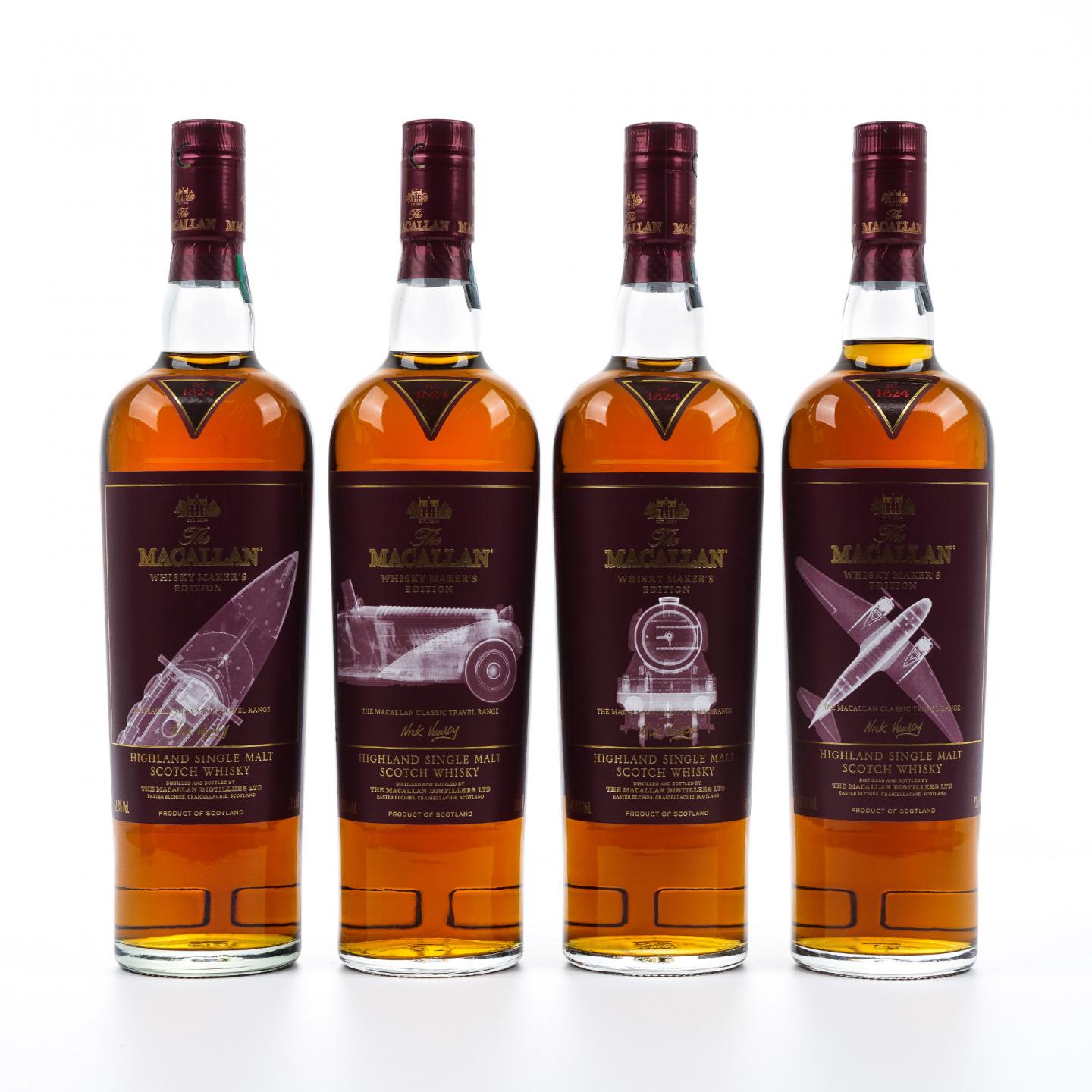 Macallan 麦卡伦 旅行组系列 4支组