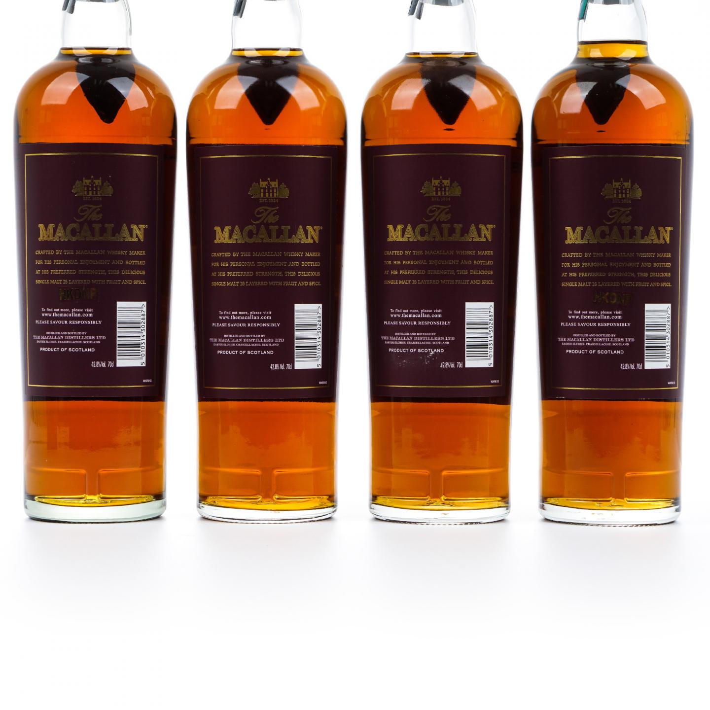 Macallan 麦卡伦 旅行组系列 4支组