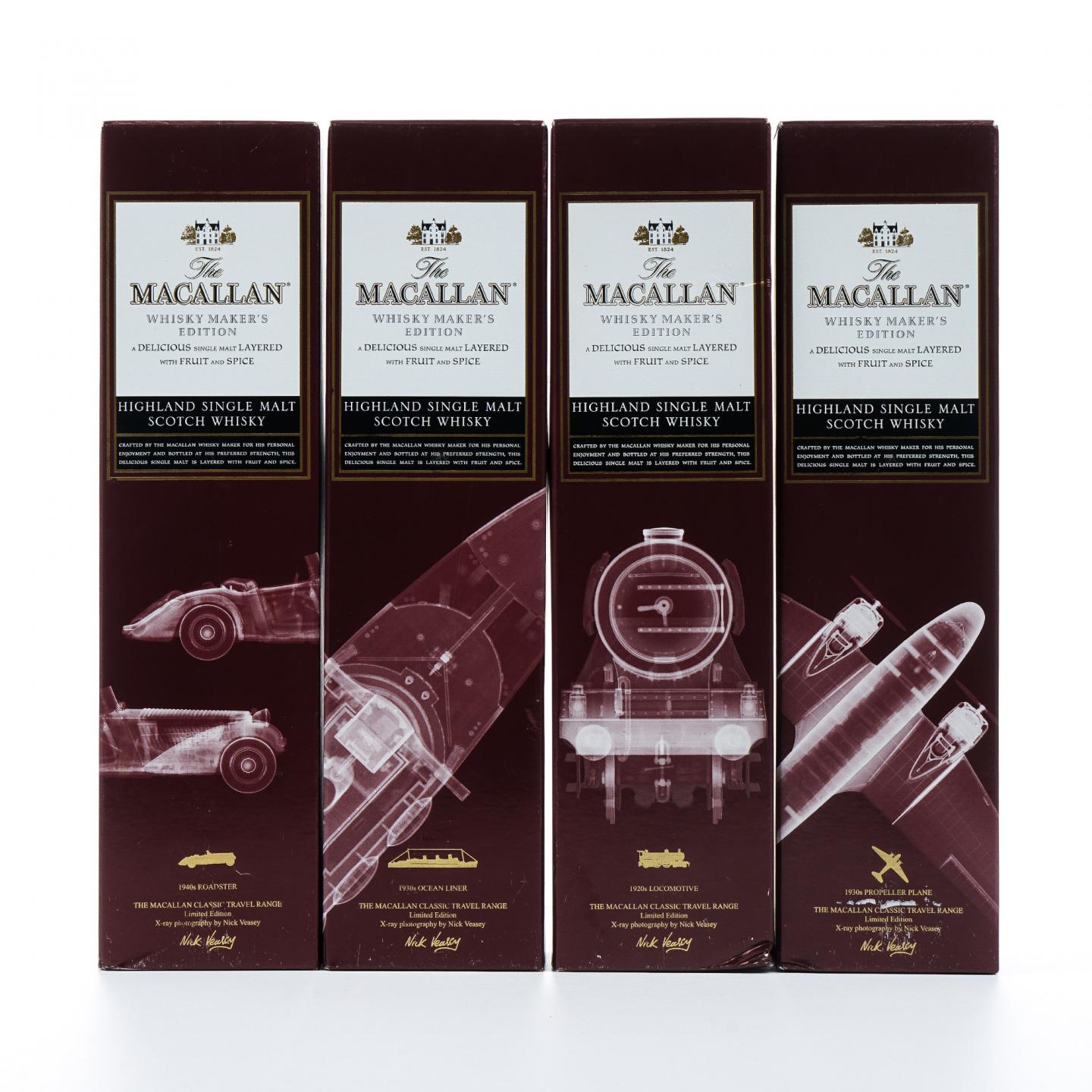 Macallan 麦卡伦 旅行组系列 4支组