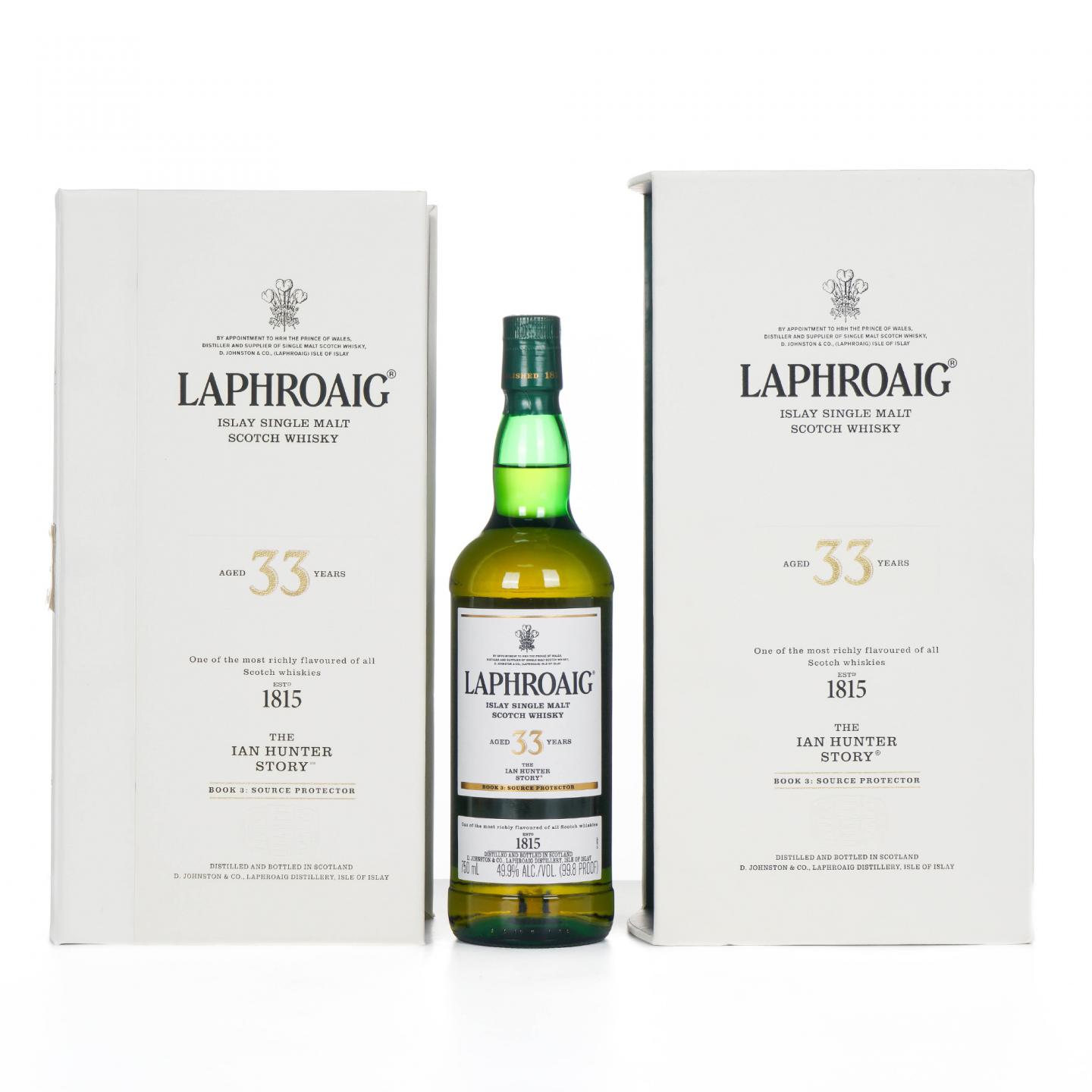 Laphroaig 拉弗格 33年 Ian Hunter Book 3 750ml
