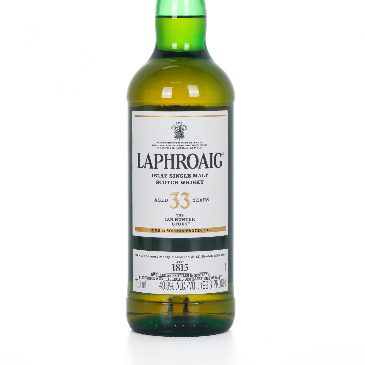 Laphroaig 拉弗格 33年 Ian Hunter Book 3 750ml