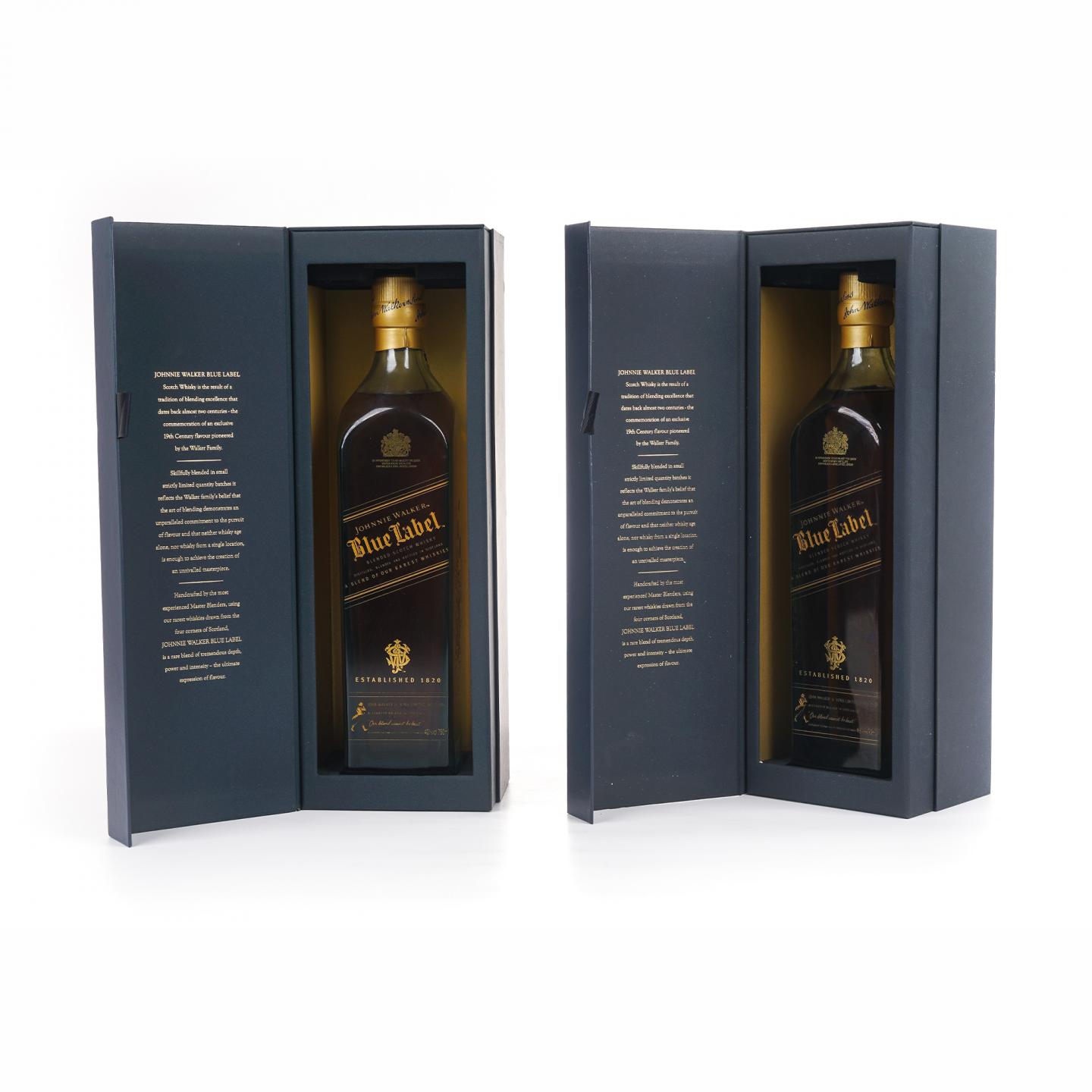 Johnnie Walker 尊尼获加 蓝牌 五路财神 750ml*5瓶组