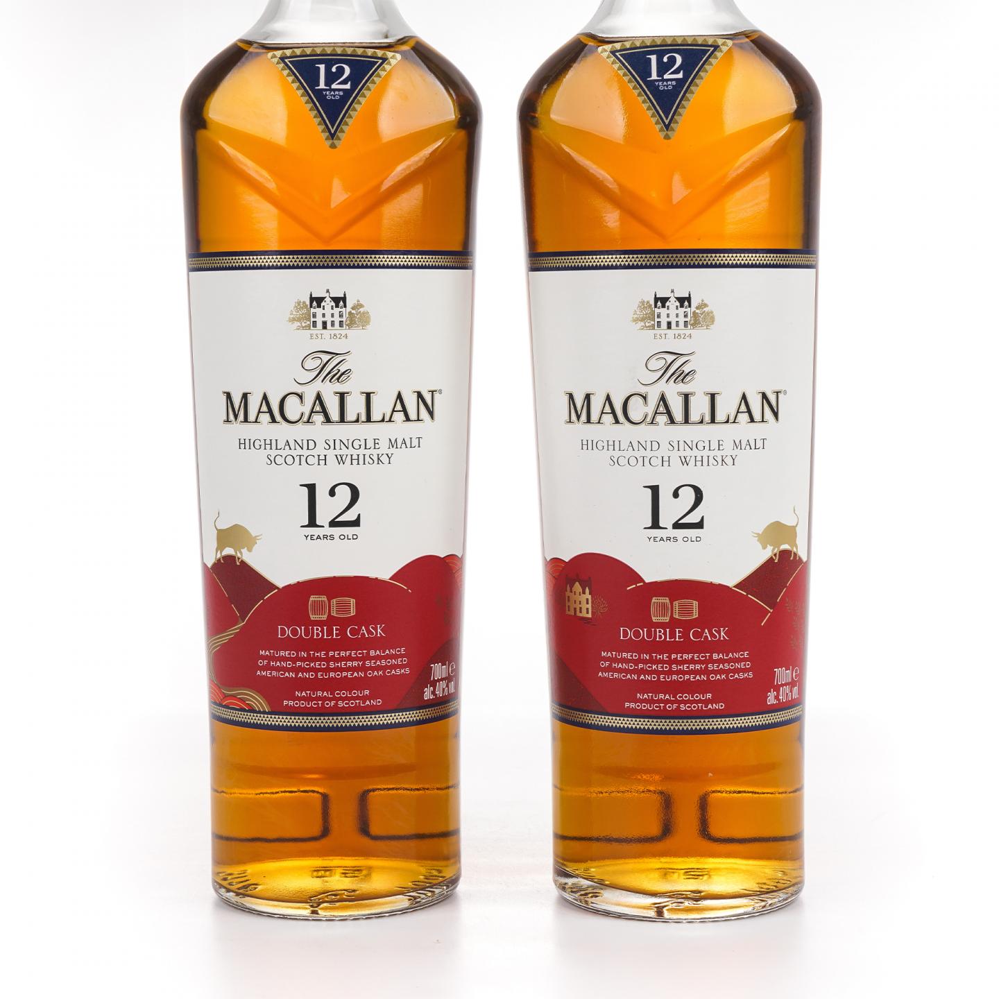 Macallan 麦卡伦 12年 中国牛年特别版 2支组