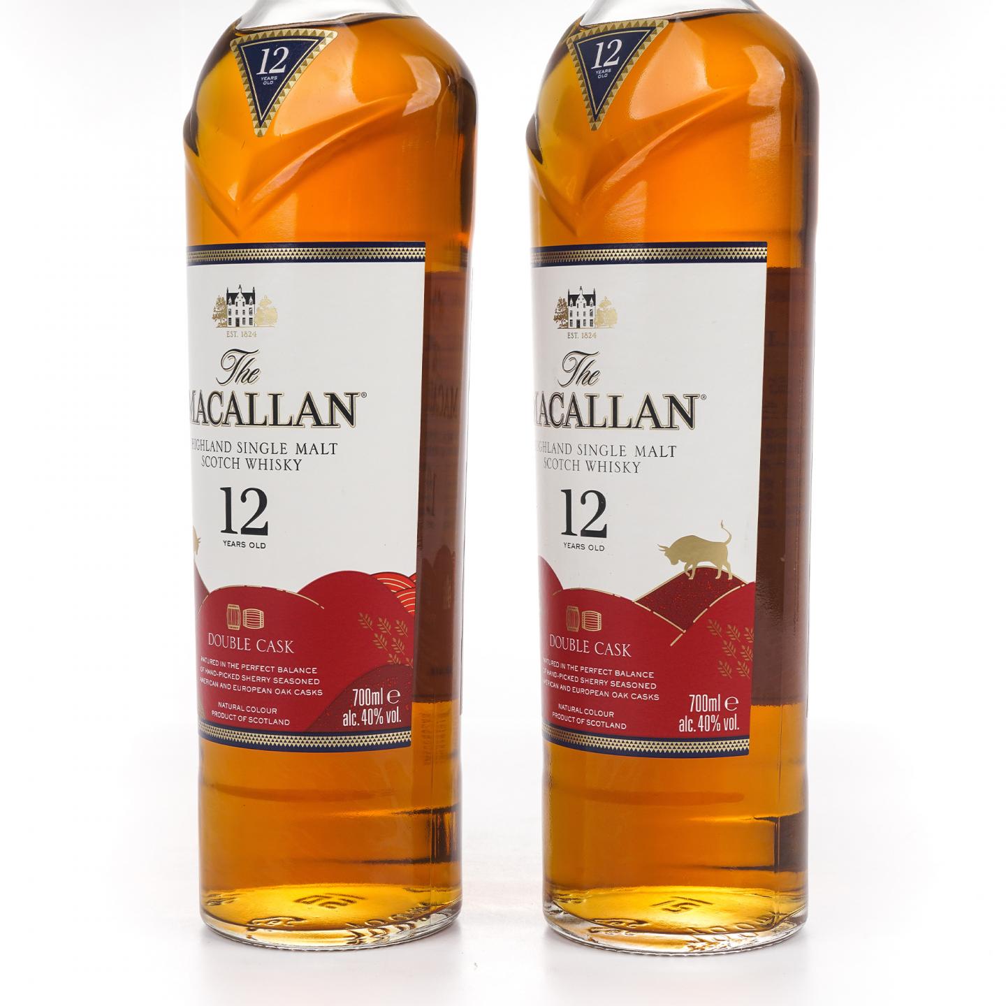 Macallan 麦卡伦 12年 中国牛年特别版 2支组