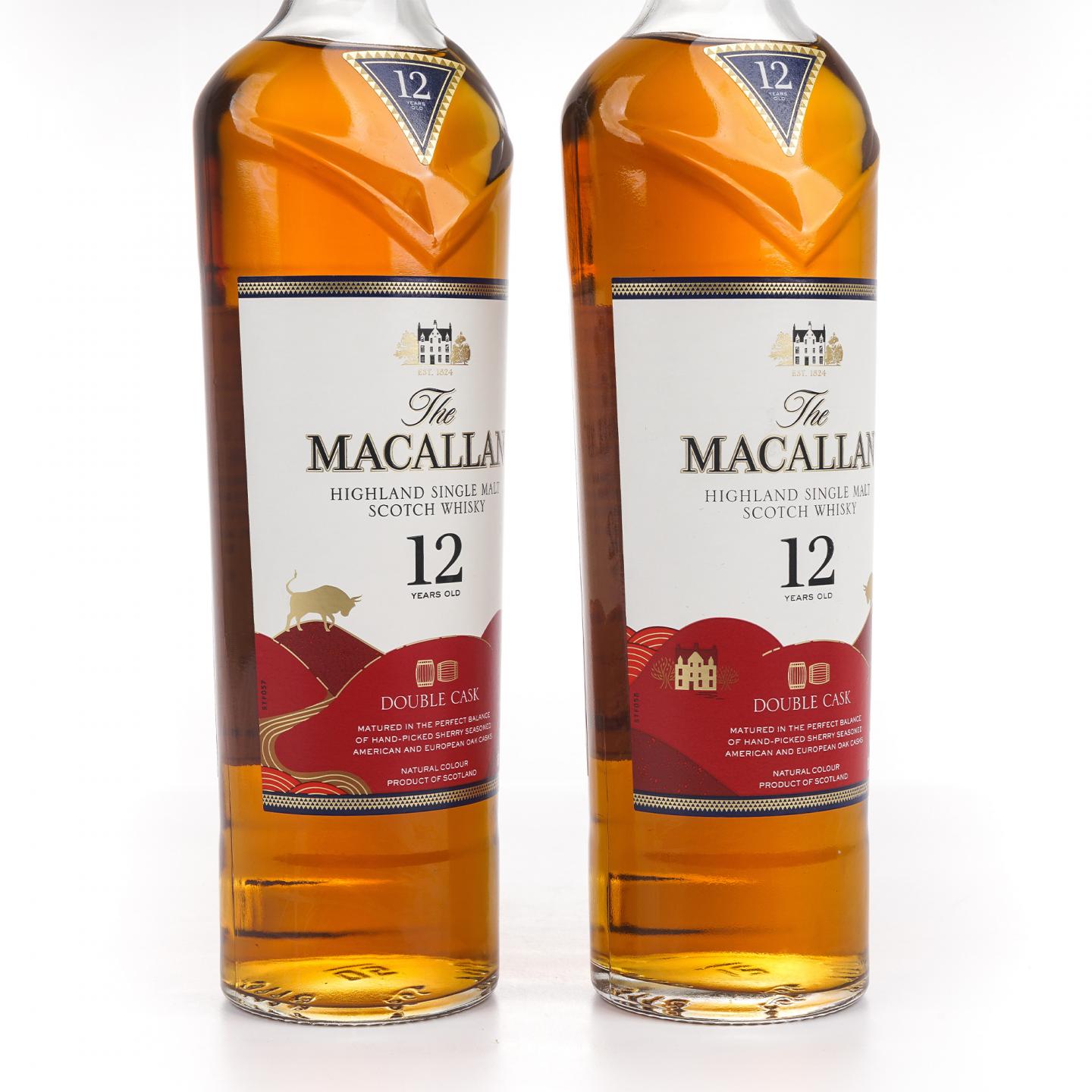 Macallan 麦卡伦 12年 中国牛年特别版 2支组